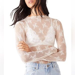 Free People Lady lux layering top